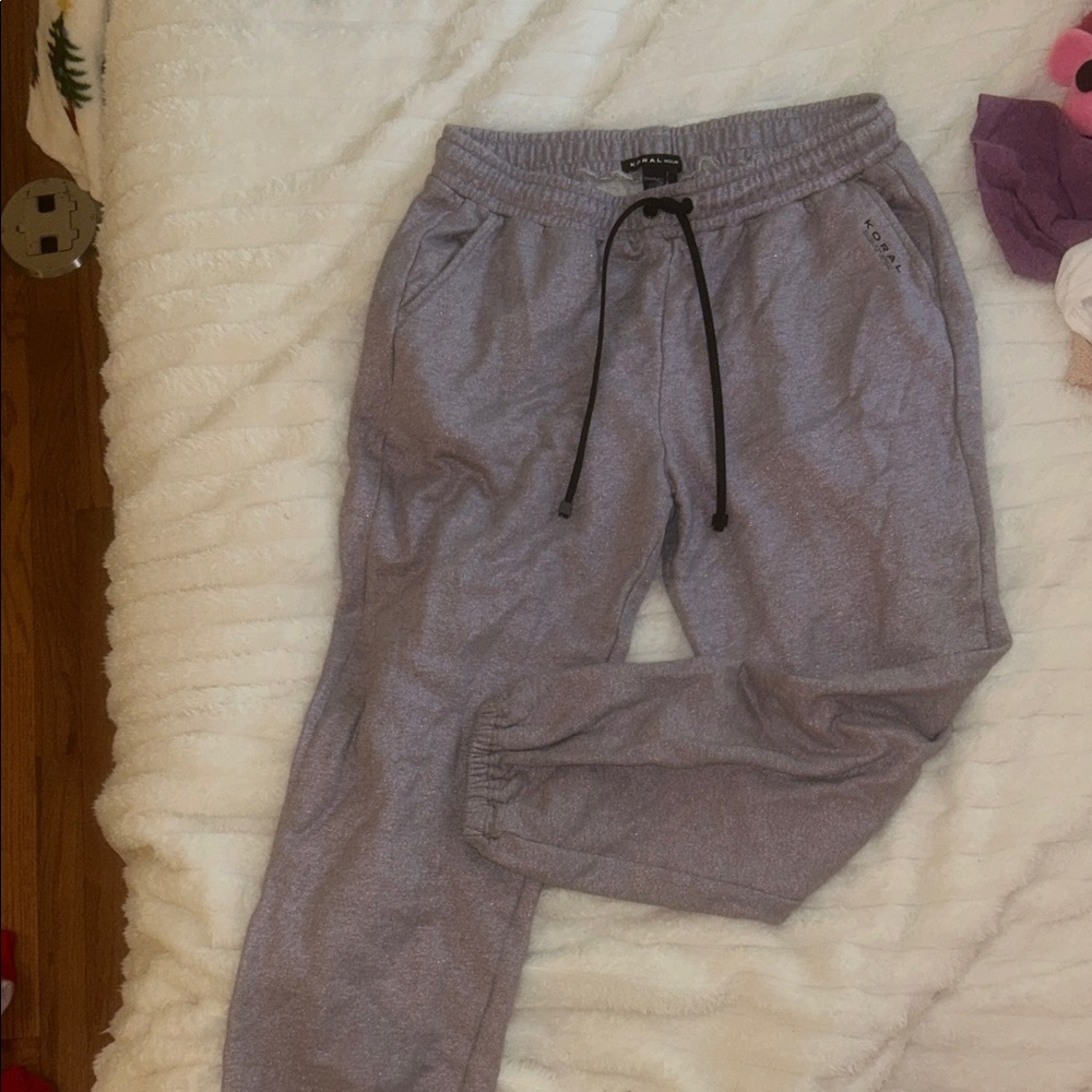 Koral Men's Light Gray Joggers